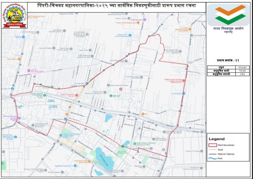 Pimpri Chinchwad (M Corp.) - Ward No.11